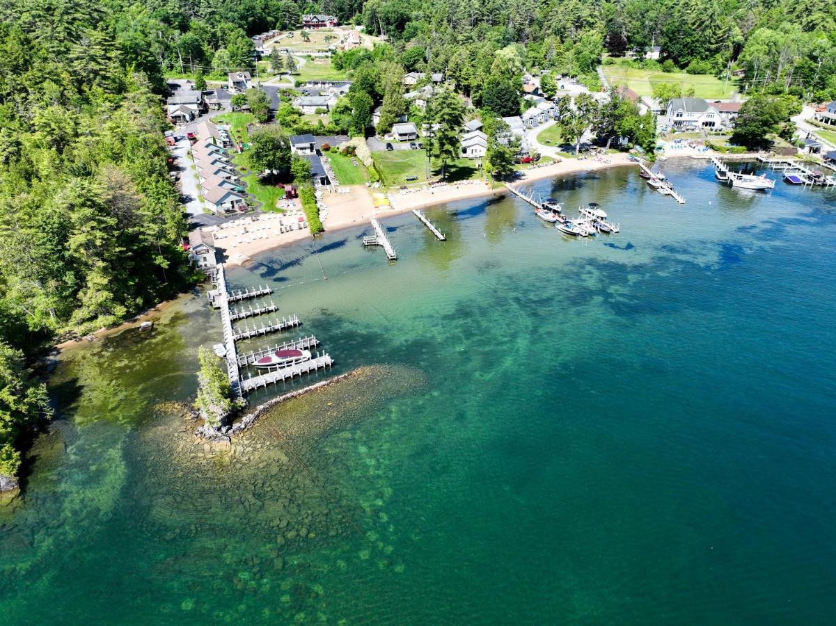 Lake George Diamond Cove Cottages, Cabins, & Hotel Exterior foto